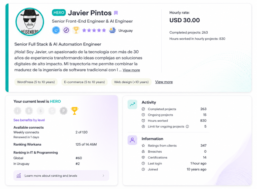 Hero Freelancer